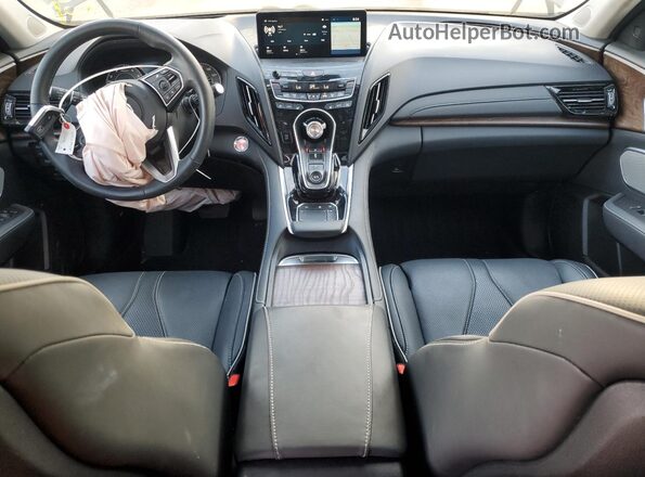 5J8TC2H76PL015176 2023 ACURA RDX Black Dashboard view