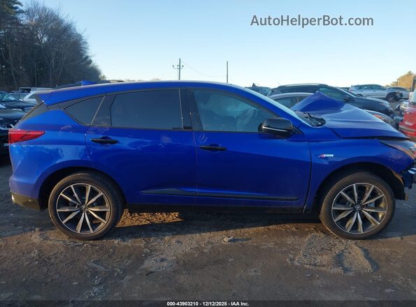 5J8TC2H80SL007057 2025 ACURA RDX Blue ხელსაწყოთა პანელის ხედი