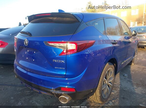 5J8TC2H80SL007057 2025 ACURA RDX Blue უკანა მარჯვენა