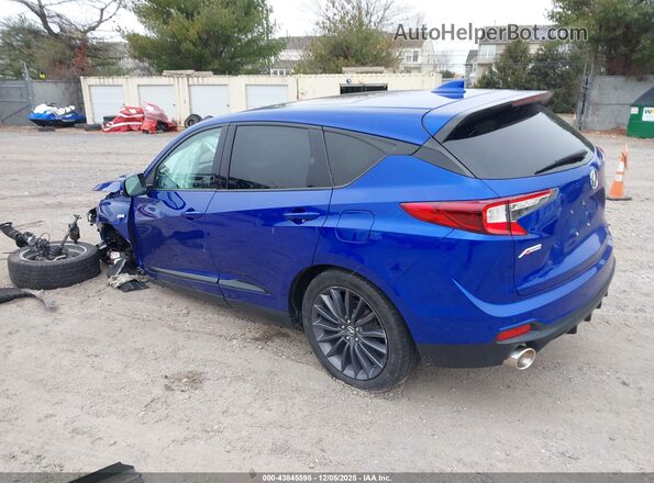 5J8TC2H83NL016629 2022 ACURA RDX Blue უკანა მარცხენა