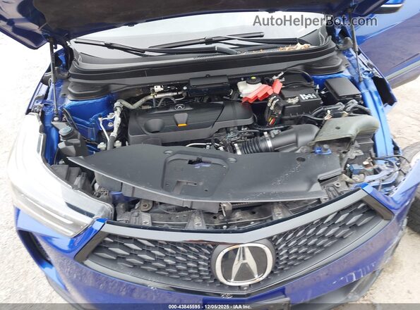 5J8TC2H83NL016629 2022 ACURA RDX Blue უკანა ხედი