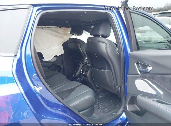 5J8TC2H83NL016629 2022 ACURA RDX Blue VIN კოდის სტიკერის ხედი