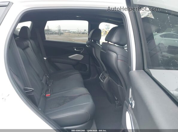 5J8TC2H83PL005293 2023 ACURA RDX White VIN კოდის სტიკერის ხედი
