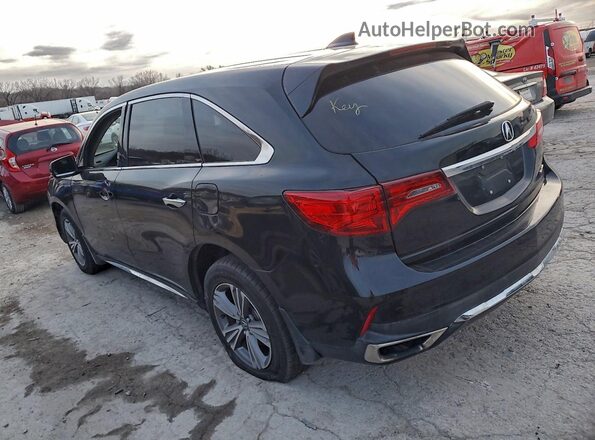 5J8YD4H35LL008984 2020 ACURA MDX Черный Задняя левая четверть