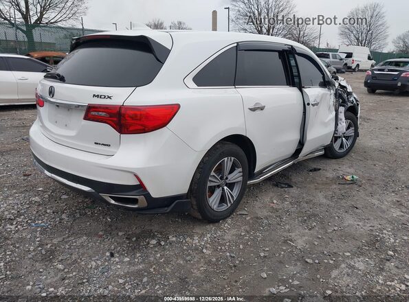 5J8YD4H38LL044247 2020 ACURA MDX White უკანა მარჯვენა