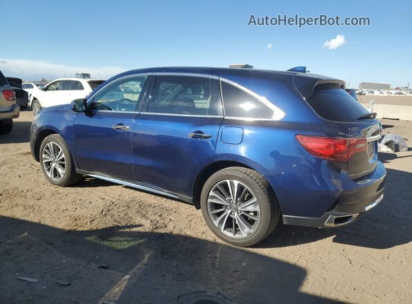 5J8YD4H55LL010932 2020 ACURA MDX Синий Задняя левая четверть