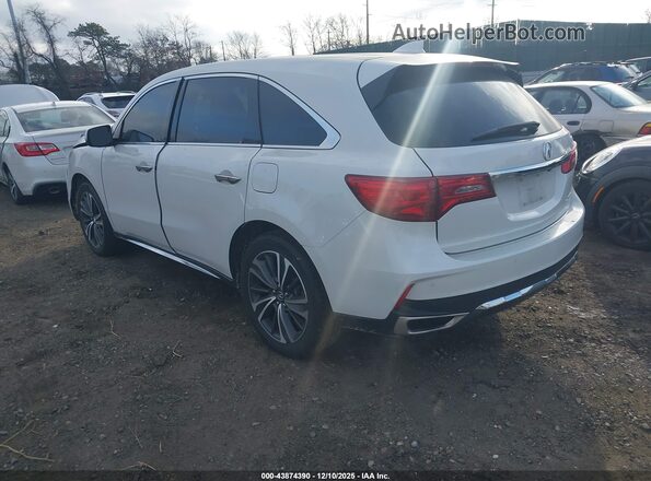 5J8YD4H55LL020702 2020 ACURA MDX White Задня ліва чверть