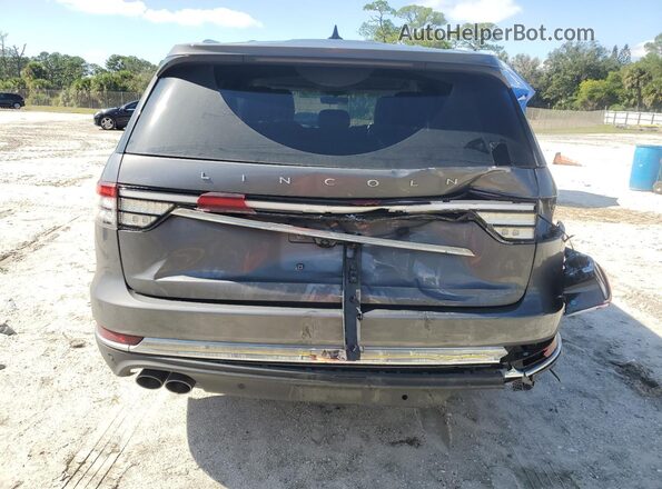 5LM5J6WC5MGL16328 2021 LINCOLN AVIATOR Gray Հետևի տեսք