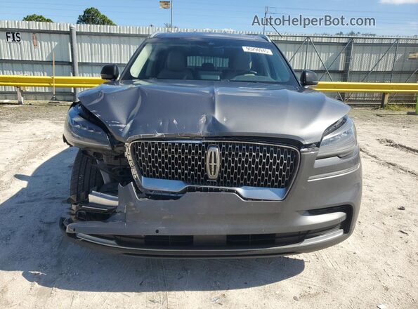 5LM5J6WC5MGL16328 2021 LINCOLN AVIATOR Gray Դիմացի տեսք