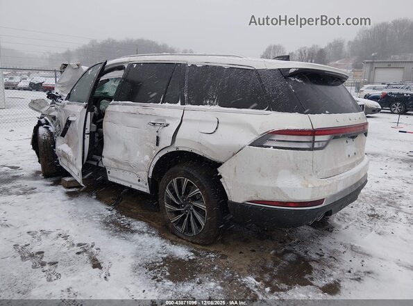 5LM5J6XC2SGL32739 2025 LINCOLN AVIATOR White Հետևի ձախ
