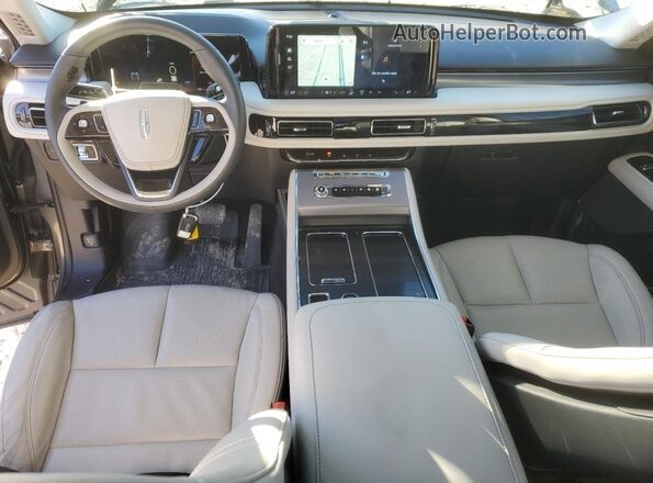 5LM5J6XC9SGL00239 2025 LINCOLN AVIATOR Gray წინა პანელის ხედი