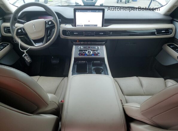 5LM5J7WC0RGL06545 2024 LINCOLN AVIATOR White წინა პანელის ხედი