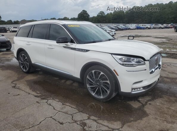 5LM5J7WC0RGL06545 2024 LINCOLN AVIATOR White წინა მარჯვენა