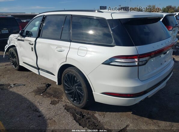 5LM5J7WC0SGL22900 2025 LINCOLN AVIATOR White Հետևի ձախ