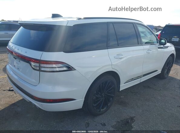 5LM5J7WC0SGL22900 2025 LINCOLN AVIATOR White Հետևի աջ