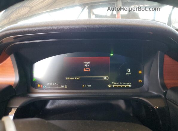 5LM5J7WC1NGL17113 2022 LINCOLN AVIATOR Charcoal Instrument cluster view