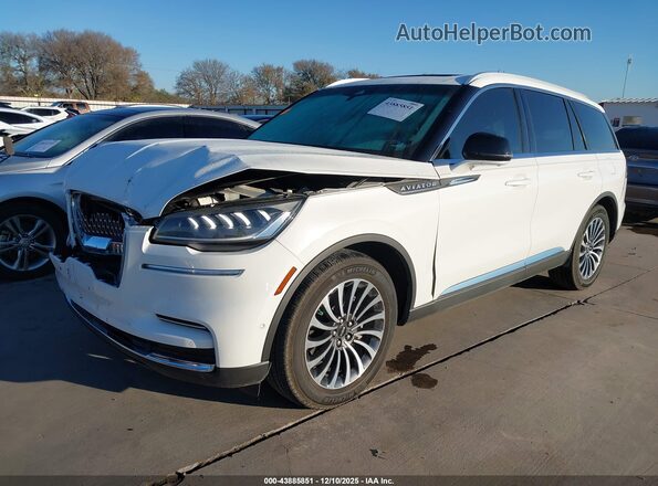 5LM5J7WC2RGL02593 2024 LINCOLN AVIATOR White Передня ліва чверть
