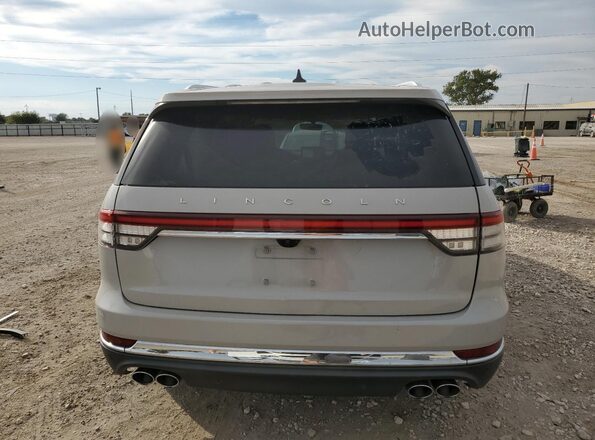 5LM5J7WC3NGL20899 2022 LINCOLN AVIATOR Cream უკანა ხედი