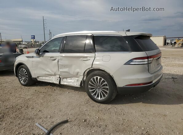 5LM5J7WC3NGL20899 2022 LINCOLN AVIATOR Cream უკანა მარცხენა
