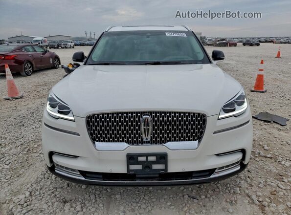 5LM5J7WC5PGL16632 2023 LINCOLN AVIATOR White Вид спереду