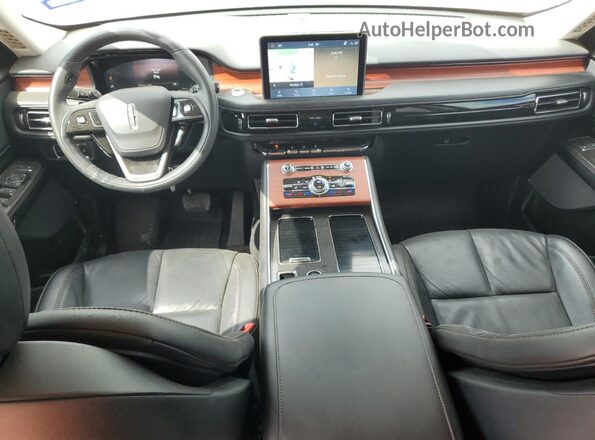 5LM5J7WC5RGL02846 2024 LINCOLN AVIATOR Silver Առջևի վահանակի տեսք