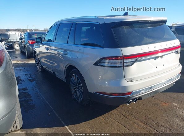 5LM5J7WC6MGL19034 2021 LINCOLN AVIATOR Cream 