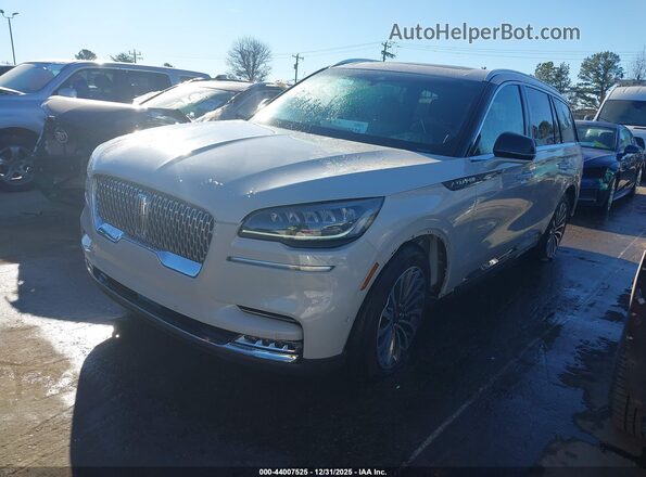 5LM5J7WC6MGL19034 2021 LINCOLN AVIATOR Cream 