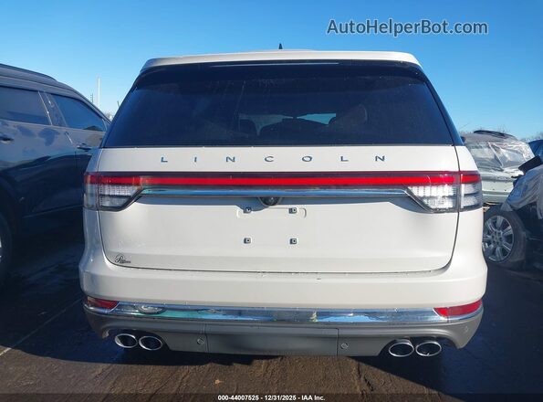 5LM5J7WC6MGL19034 2021 LINCOLN AVIATOR Cream 