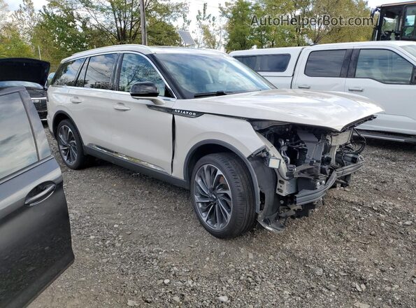 5LM5J7XC1SGL04906 2025 LINCOLN AVIATOR Cream Przód prawy