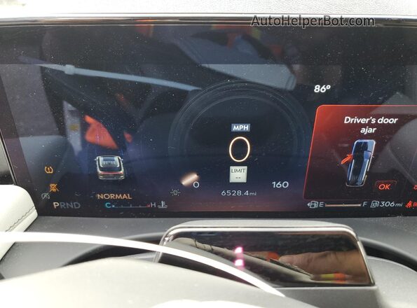 5LM5J7XC1SGL04906 2025 LINCOLN AVIATOR Cream Widok zestawu wskaźników