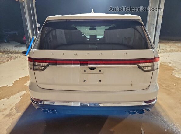 5LM5J7XC2NGL07561 2022 LINCOLN AVIATOR White Vista trasera