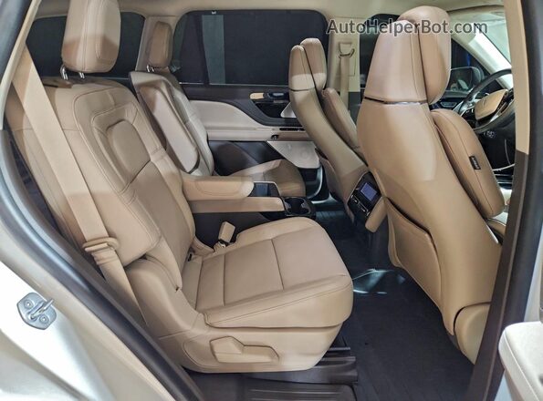 5LM5J7XC2NGL07561 2022 LINCOLN AVIATOR White Vista interior trasera