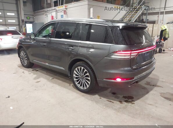 5LM5J7XC3LGL17027 2020 LINCOLN AVIATOR Gray უკანა მარცხენა