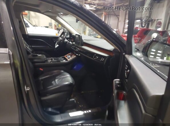 5LM5J7XC3LGL17027 2020 LINCOLN AVIATOR Gray წინა სალონის ხედი