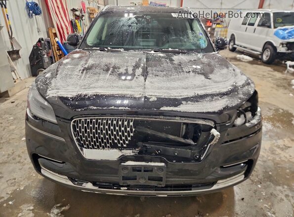 5LM5J7XC3LGL24284 2020 LINCOLN AVIATOR Black Widok z przodu