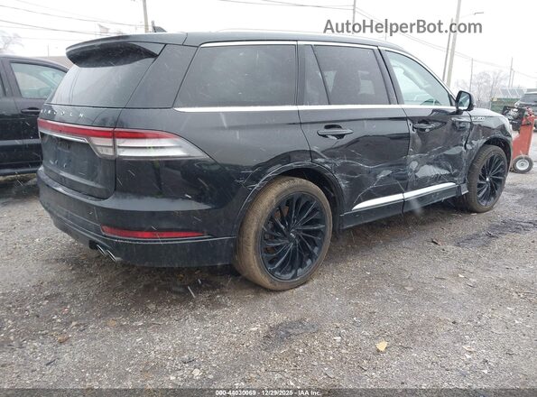 5LM5J7XC3MGL10953 2021 LINCOLN AVIATOR Black Հետևի աջ