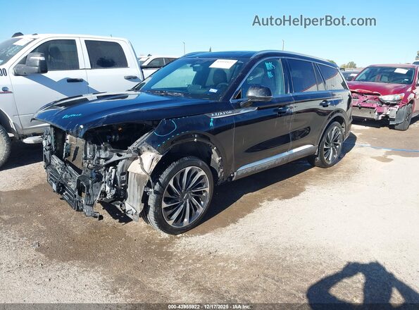 5LM5J7XC4LGL00625 2020 LINCOLN AVIATOR Black წინა მარცხენა ხედი სამი მეოთხედიდან