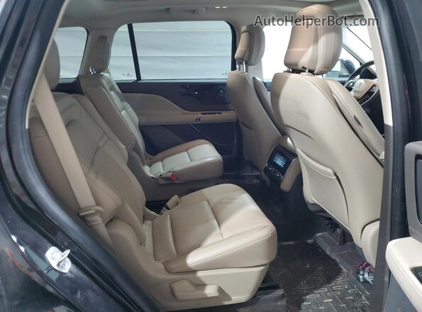 5LM5J7XC5LGL02805 2020 LINCOLN AVIATOR Black Вид задньої частини салону