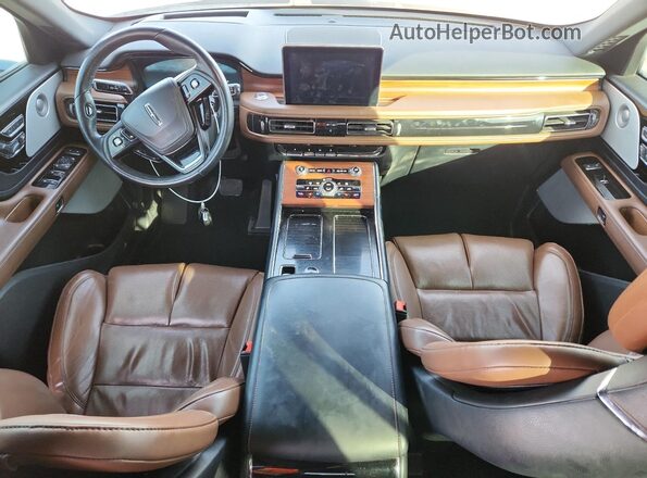 5LM5J7XC6LGL00397 2020 LINCOLN AVIATOR Blue წინა პანელის ხედი