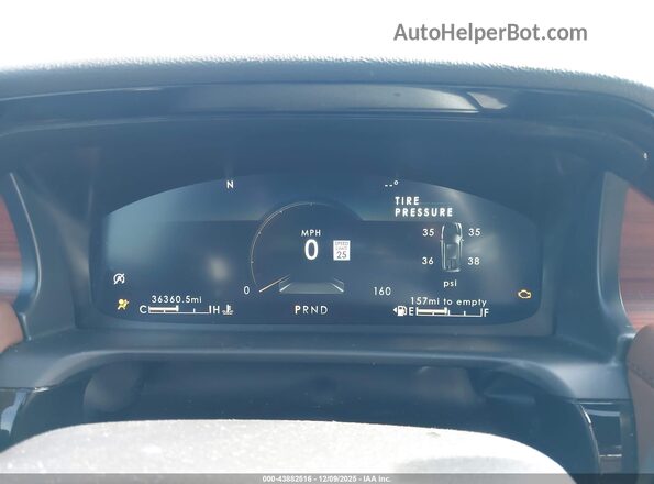 5LM5J7XC6RGL09335 2024 LINCOLN AVIATOR Black უკანა სავარძლების ხედი