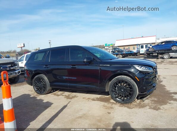 5LM5J7XC6RGL09335 2024 LINCOLN AVIATOR Black უკანა სალონის ხედი