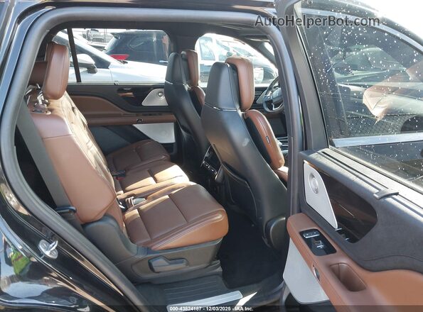 5LM5J7XC9MGL19298 2021 LINCOLN AVIATOR Black Widok naklejki z numerem VIN