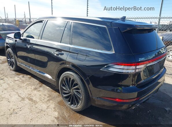 5LM5J7XC9MGL19298 2021 LINCOLN AVIATOR Black Tył lewy