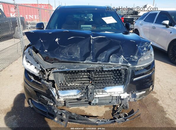 5LM5J7XC9MGL19298 2021 LINCOLN AVIATOR Black Widok z przodu