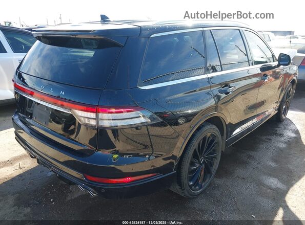5LM5J7XC9MGL19298 2021 LINCOLN AVIATOR Black Tył prawy