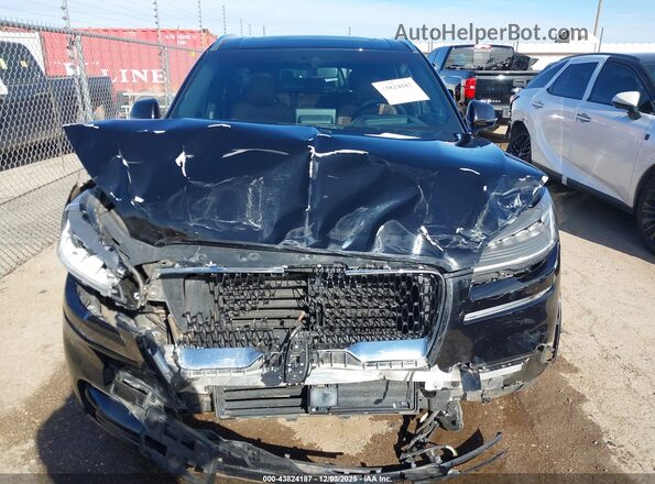 5LM5J7XC9MGL19298 2021 LINCOLN AVIATOR Black Widok zestawu wskaźników