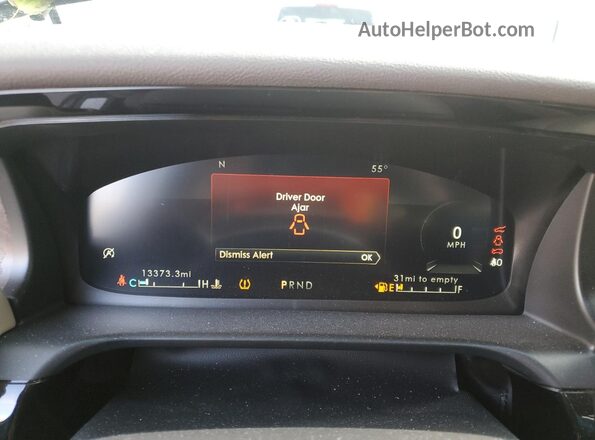5LM5J7XC9RGL02377 2024 LINCOLN AVIATOR Burgundy Instrument cluster view