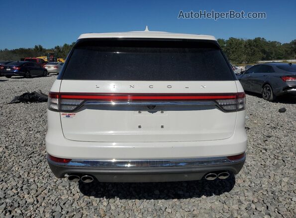 5LM5J7XCXLGL12746 2020 LINCOLN AVIATOR White Widok z tyłu
