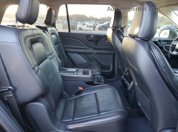 5LM5J7XCXMGL02039 2021 LINCOLN AVIATOR Black Rear interior view