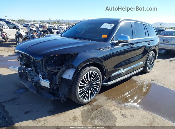 5LM5J9XC1NGL20376 2022 LINCOLN AVIATOR Black 